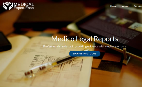 Medcial Expert-Ease web screenshot
